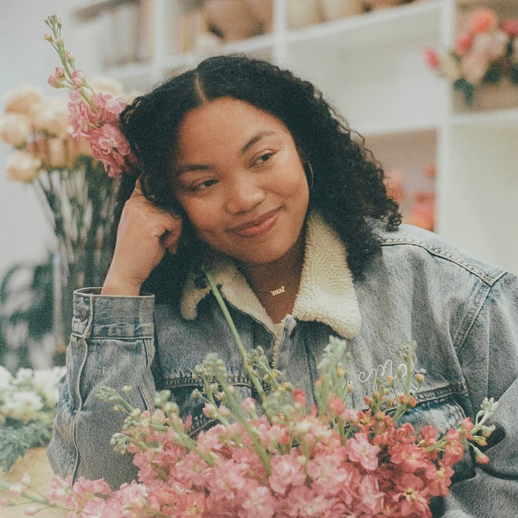 Mallory with the Flowers Winter Shop