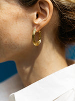MM Druck Flo Hoop Earrings