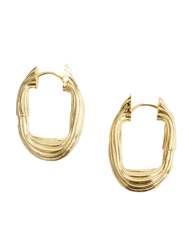 MM Druck Flo Hoop Earrings